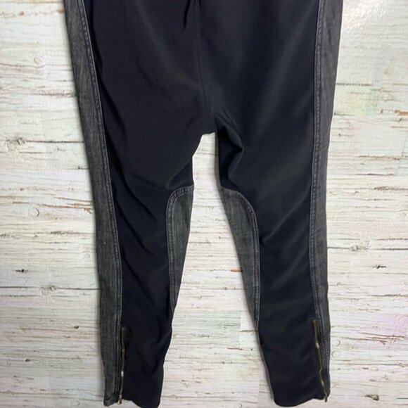 BCBGMaxazria Jackson Moto Leggings Night Sand size medium - Picture 7 of 11